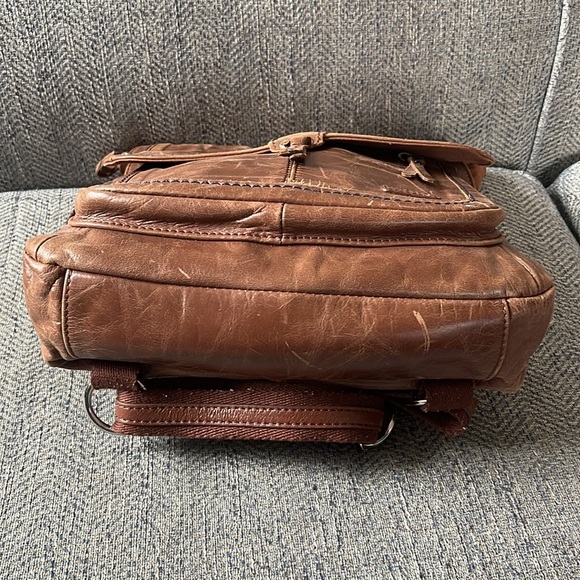 The Sak Brown Ventura Leather Convertible Back Pack/Crossbody Bag main image 14